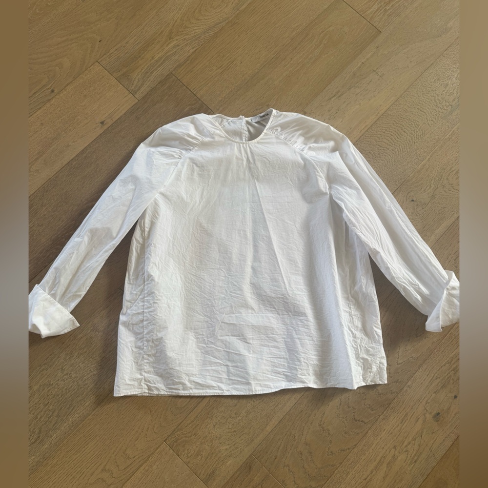 Thakoon Womens White Long Sleeve Blouse White Small